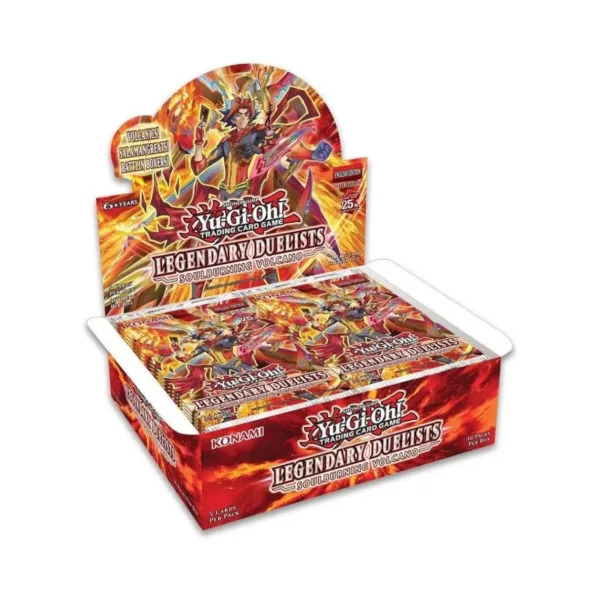 Yu-Gi-Oh TCG: Legendary Duelists – Soulburning Volcano ENG Booster Pack (Single Pack – 5 Cards) KN4945