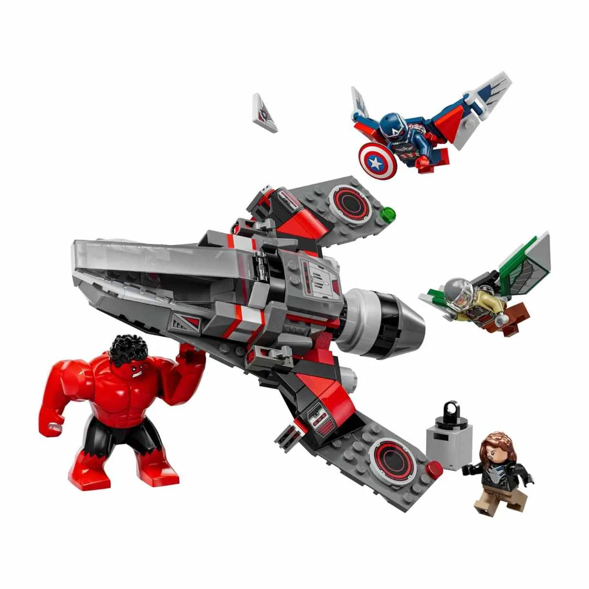 LEGO Marvel Captain America vs. Red Hulk Battle, 76292 - Image 2