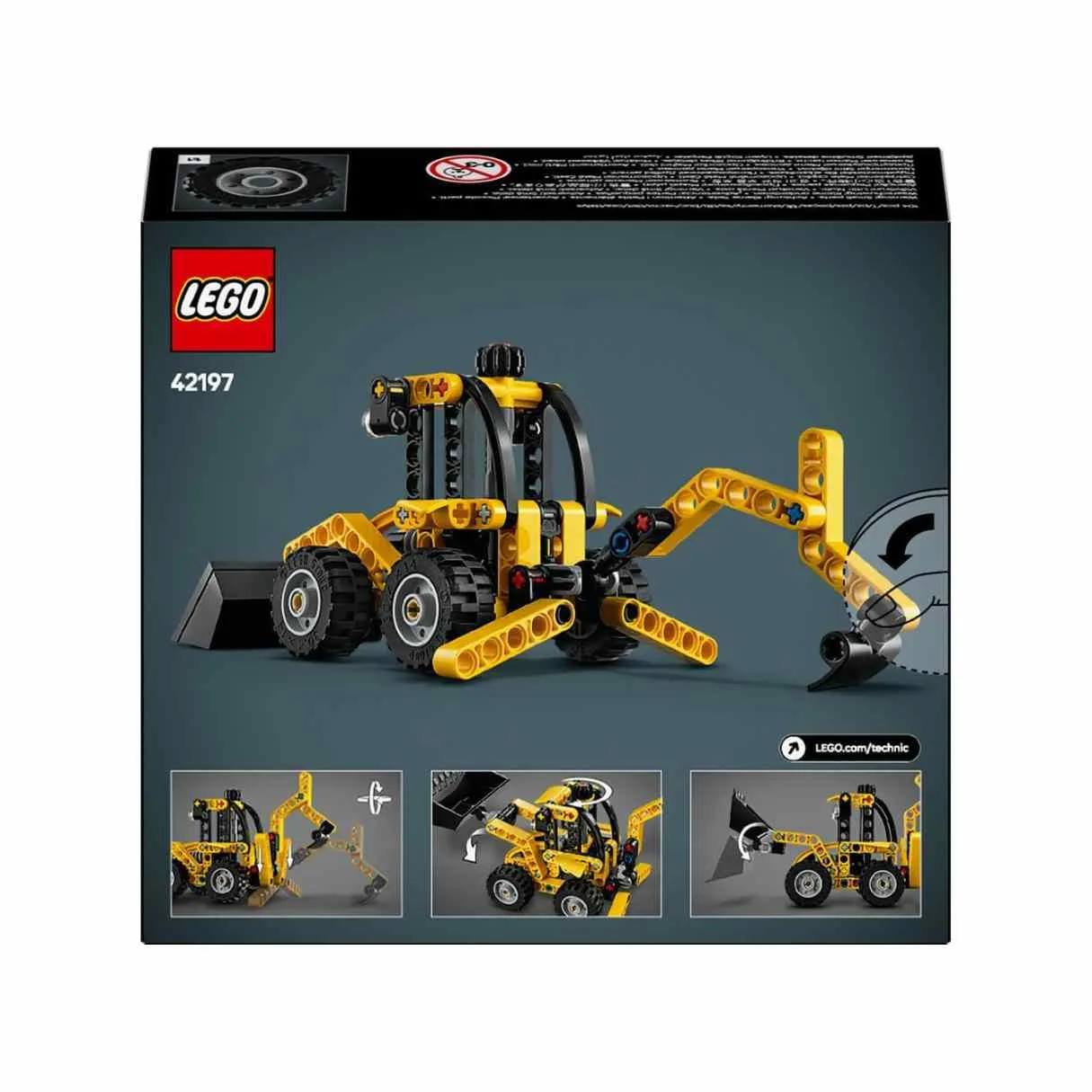 LEGO Technic Backhoe Loader, 42197 - Image 5