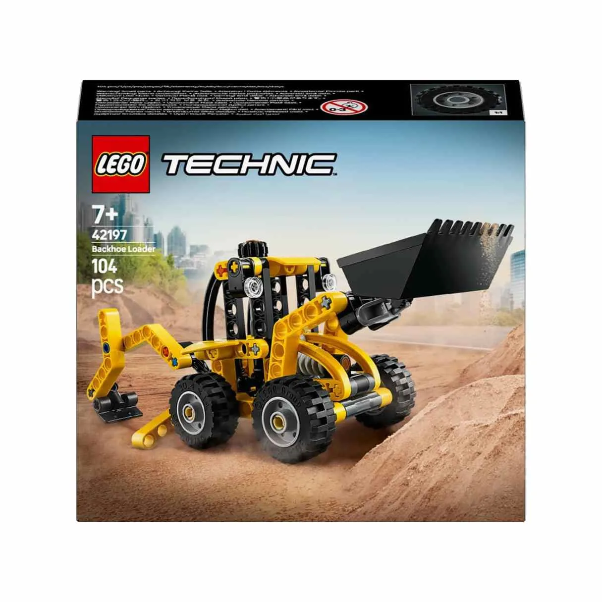 LEGO Technic Backhoe Loader, 42197