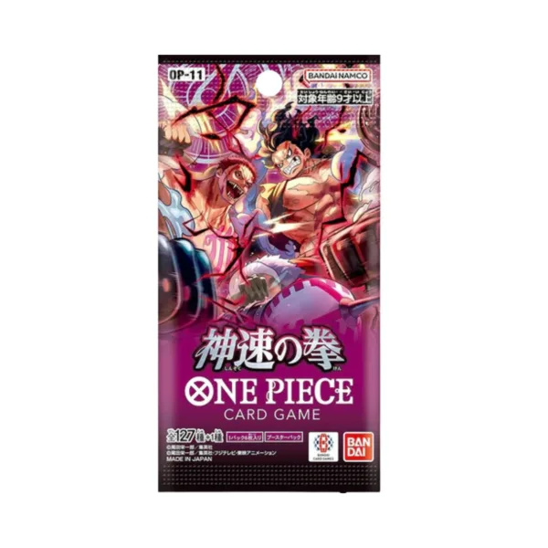 One Piece Card Game (OP-11) A Fist of Divine Speed Pack JPN
