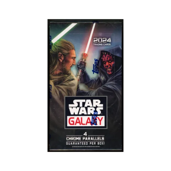 2024 Topps Star Wars Chrome Galaxy Hobby Box Sealed Box