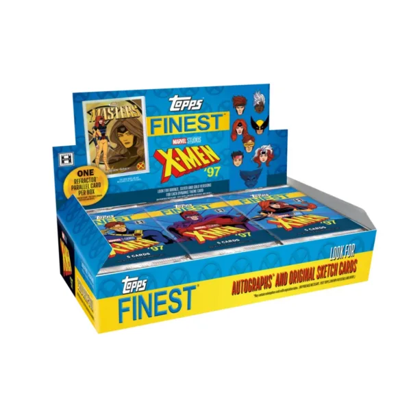 2025 Topps Finest X-Men 97′ Hobby Box