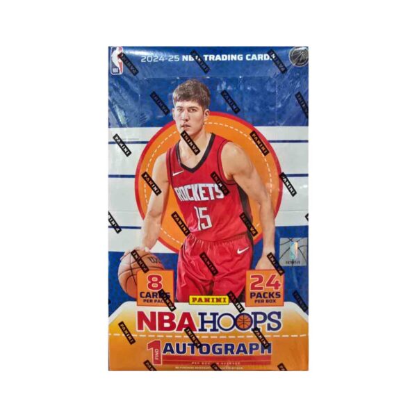 2024-25 Panini Hoops Basketball Hobby 1 Sealed Box (1 Autograph), 16344