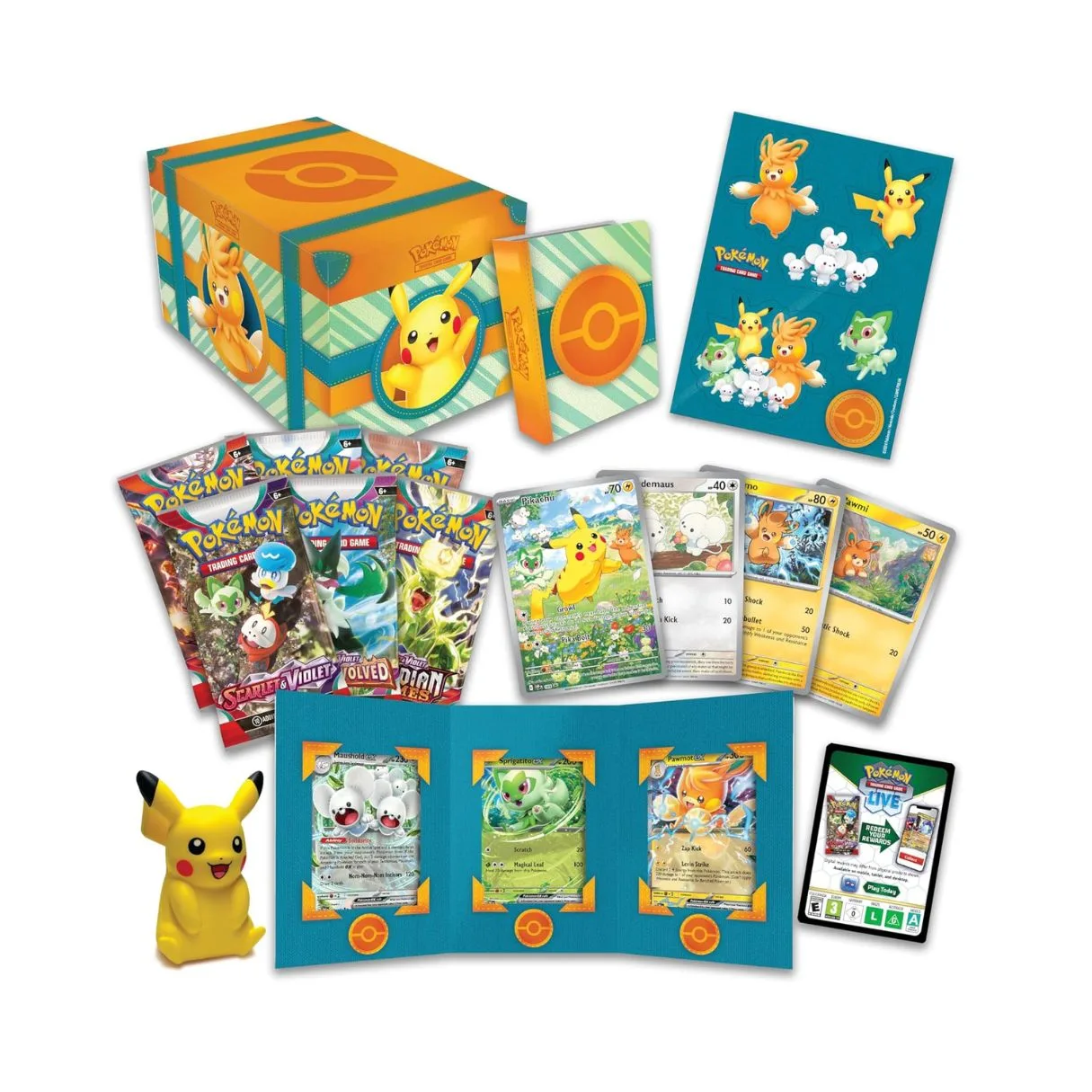 Pokemon Paldea Adventure Treasure Chest, 290-85608 - Image 2