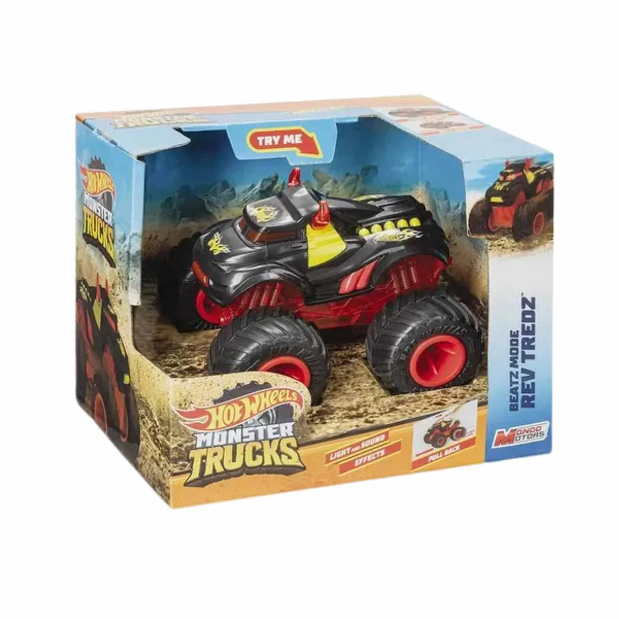 Hot Wheels L&S M.Truck Beatz Mode B/O Assorted 1pc, 51227