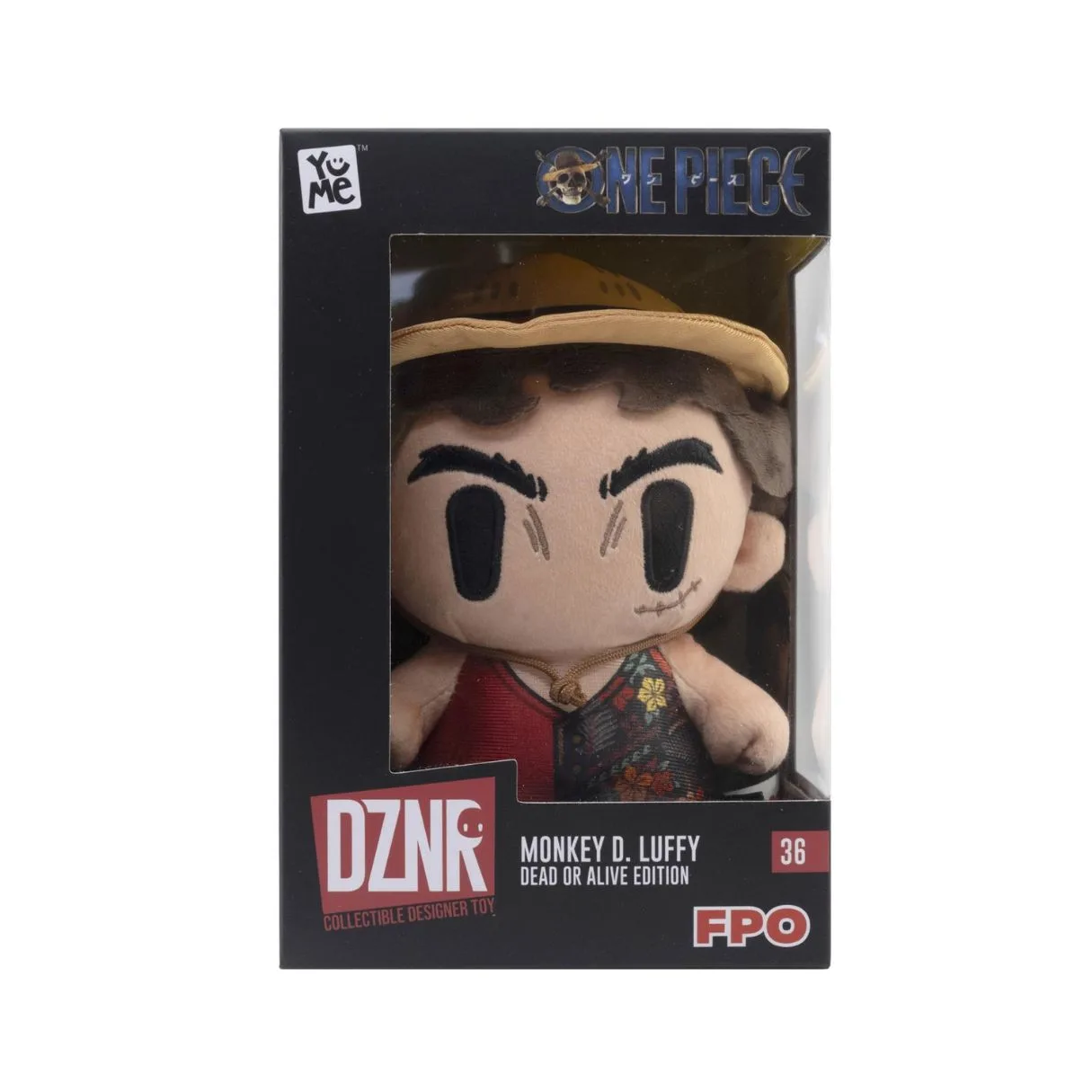 Yu Me DZNR Plush One Piece - Monkey D. Luffy 7" 15320 - Image 4