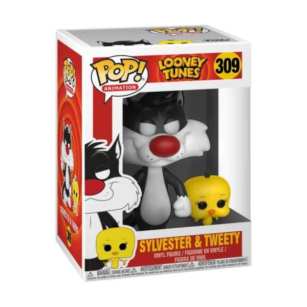 Funko Pop! Animation: Looney Tunes – Sylvester & Tweety, FU21975