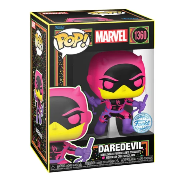 Funko Pop! Marvel: Classic Daredevil (BLKLT)(Exc) FU77545