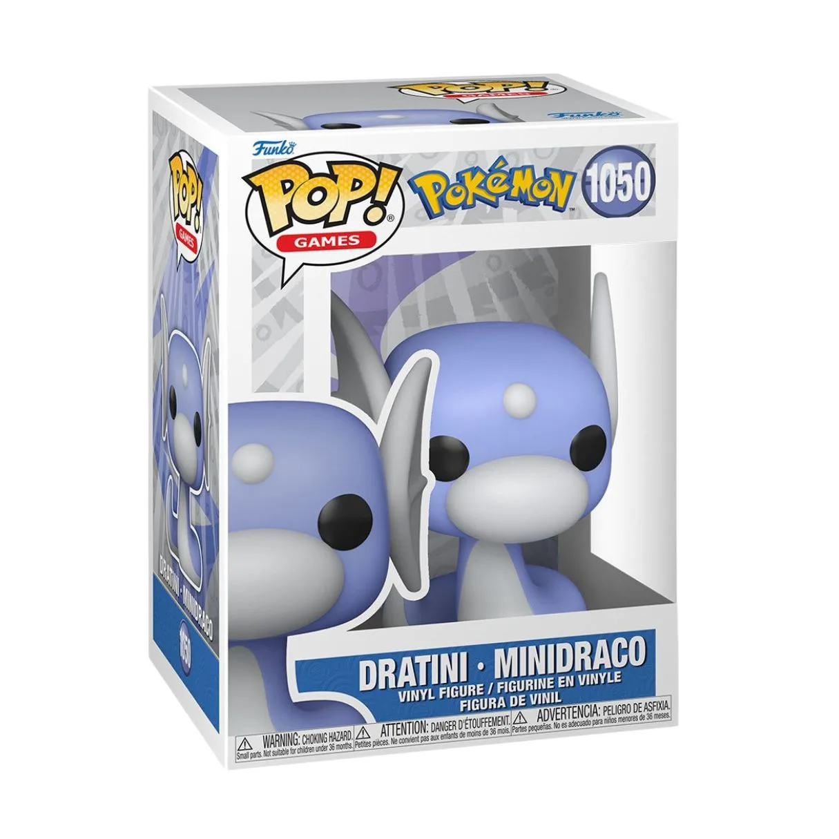 Funko Pop! Games: Pokemon - Dratini, FU83854 - Image 2