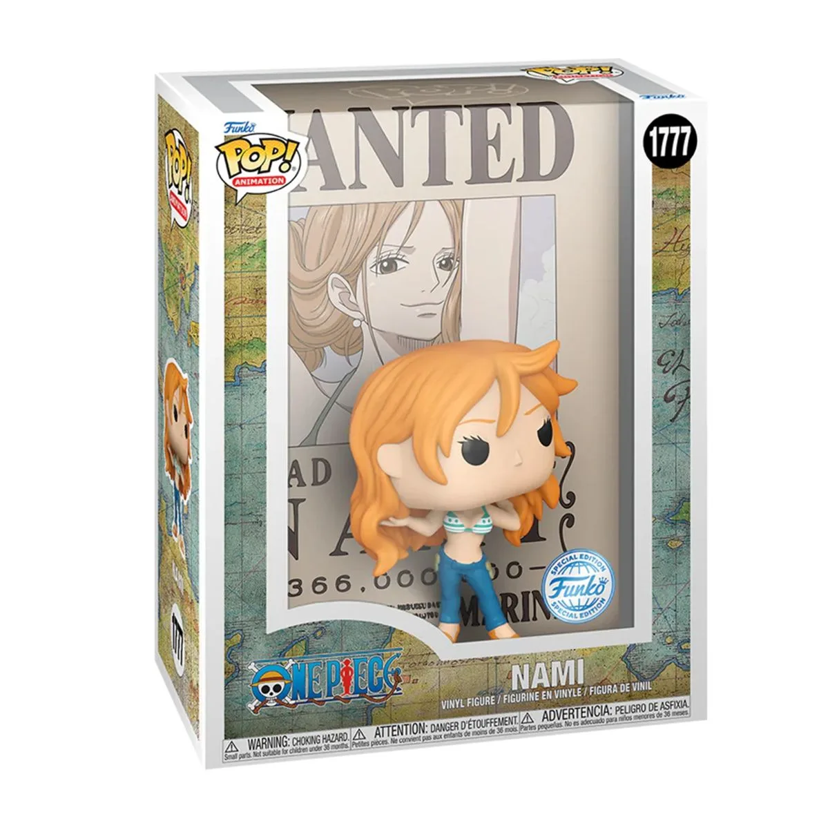 Funko Pop Game Case!Animation: One Piece - Nami (Wanted Poster) (Exc) FU84581 - Image 2