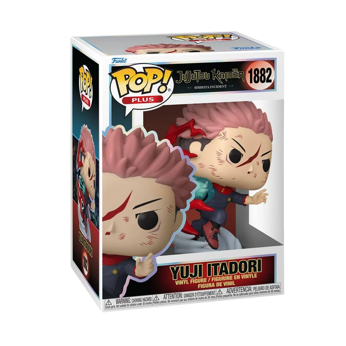 Funko Pop Plus! Animation: Jujutsu Kaisen - Yuji Itadori, FU85290 - Image 2