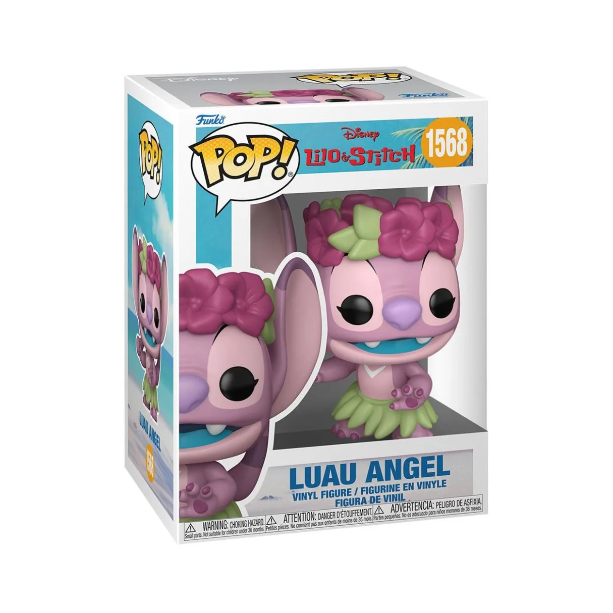 Funko Pop! Disney: Lilo and Stitch - Luau Angel, FU86274 - Image 2