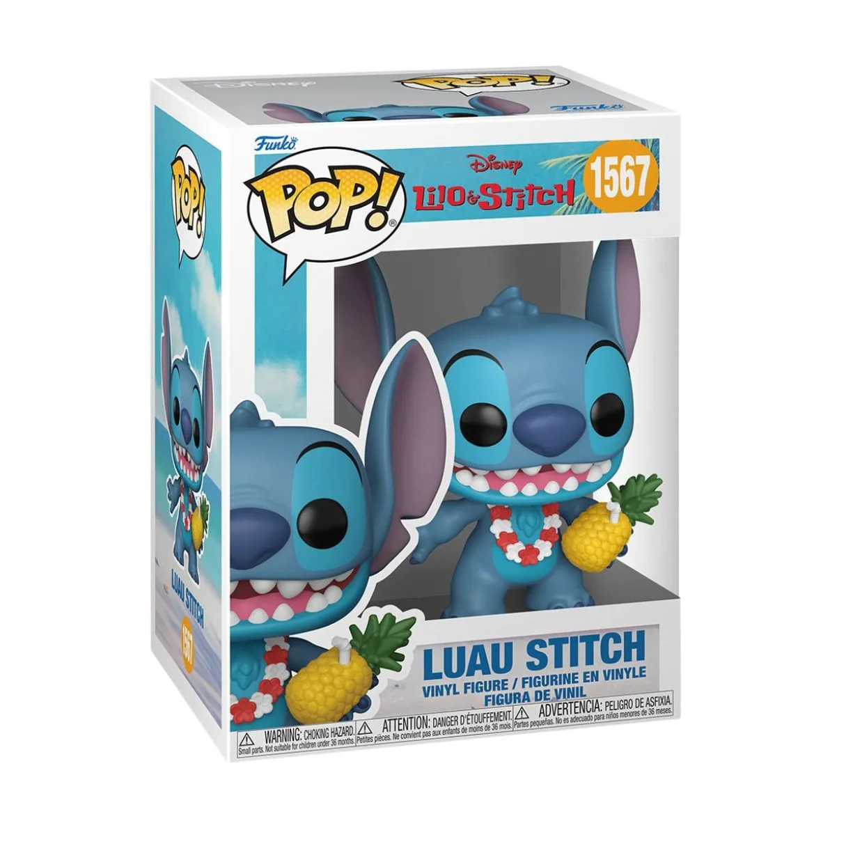 Funko Pop! Disney: Lilo and Stitch - Luau Stitch, FU86275 - Image 2
