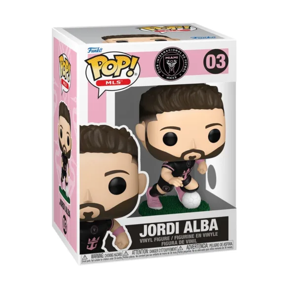 Funko Pop! Football: Inter Miami – Jordi Alba (away) FU88616