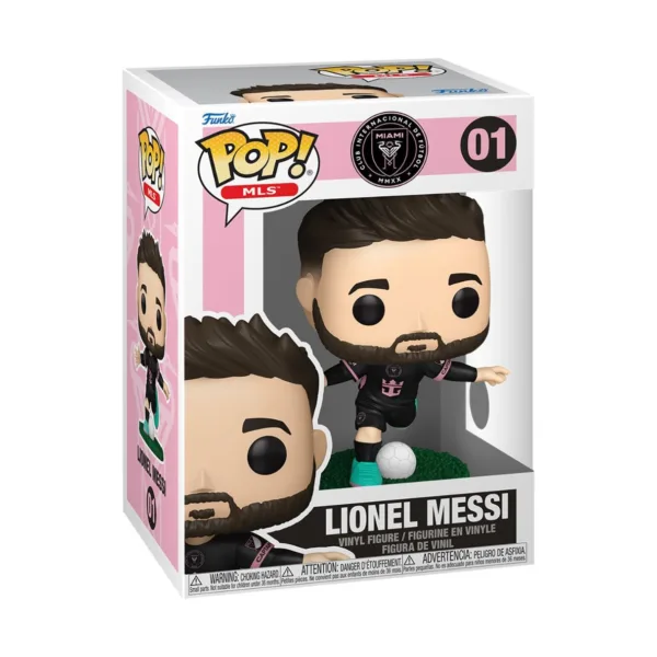 Funko Pop! Football: Inter Miami – Lionel Messi (away) FU88617