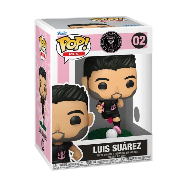 Funko Pop! Football: Inter Miami – Luis Suarez (away) FU88618