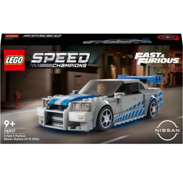 LEGO Speed 2 Fast 2 Furious Nissan Skyline GT- R (R34), 76917