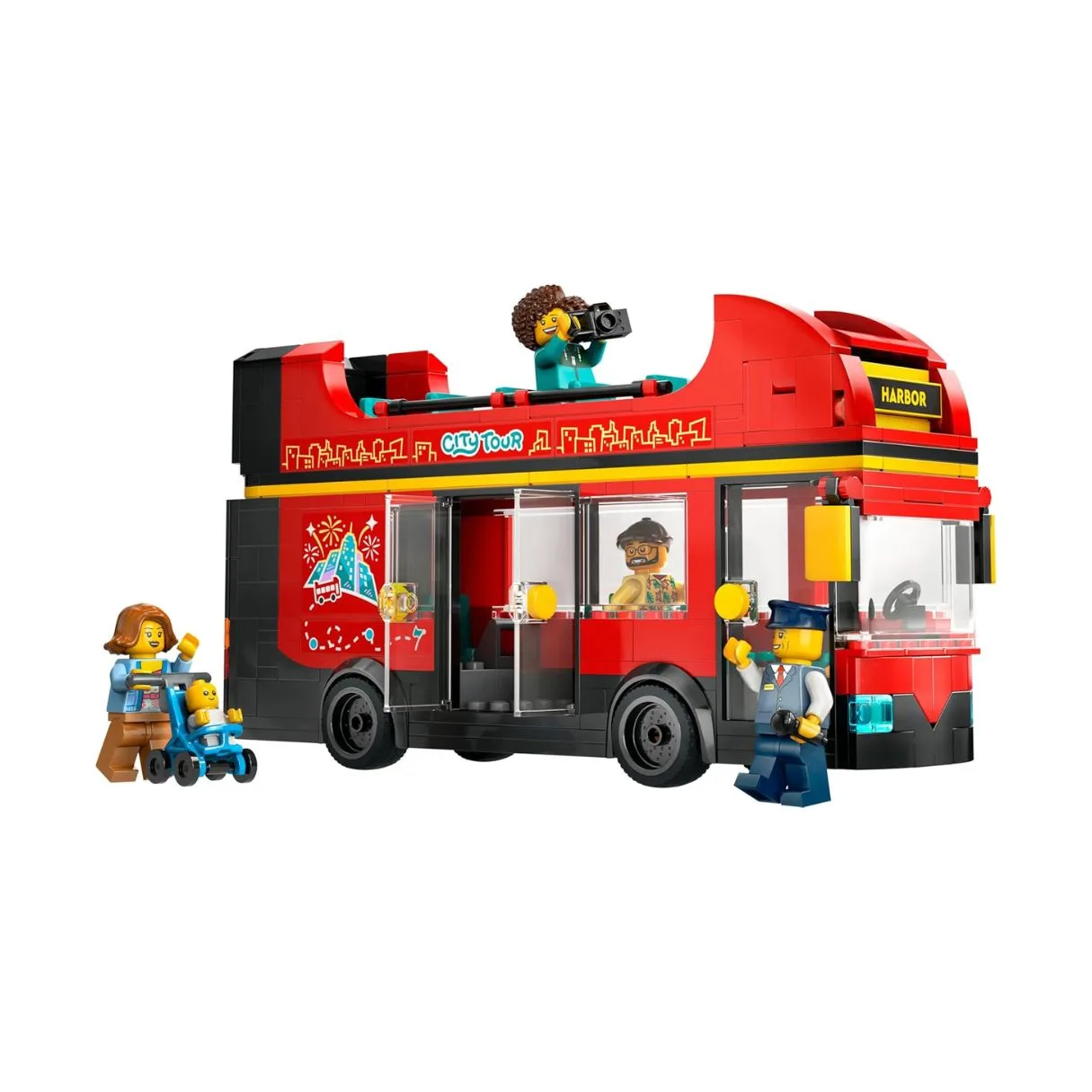 LEGO City Red Double-Decker Sightseeing Bus, 60407 - Image 2