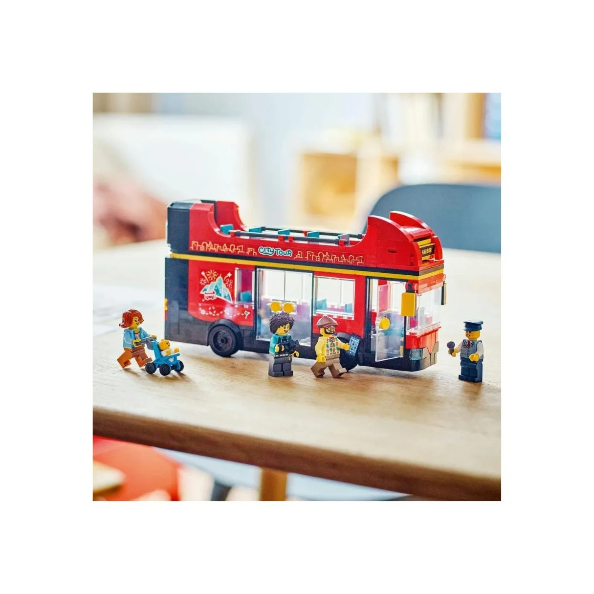 LEGO City Red Double-Decker Sightseeing Bus, 60407 - Image 3