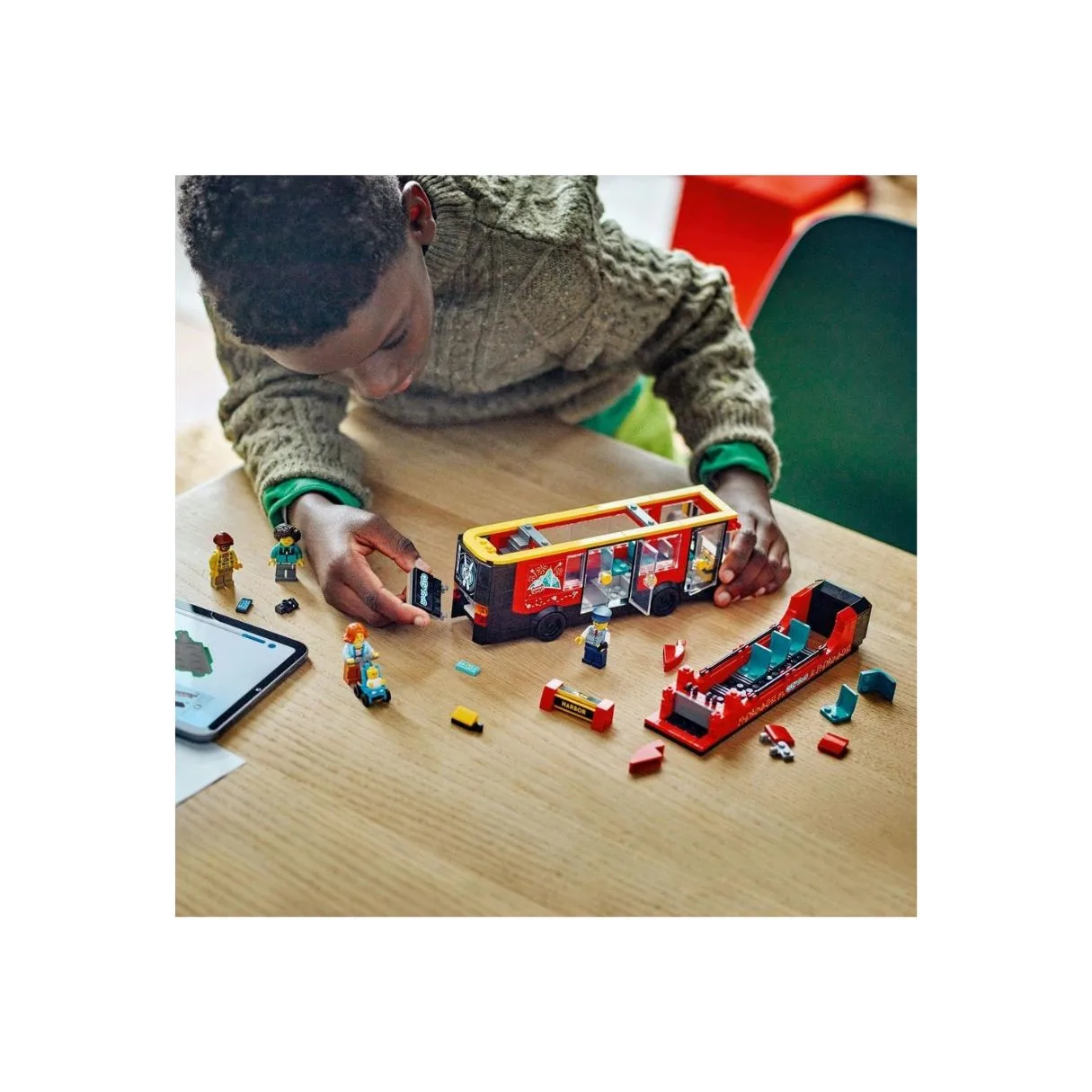 LEGO City Red Double-Decker Sightseeing Bus, 60407 - Image 4