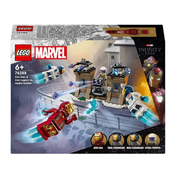 LEGO Marvel Iron Man & Iron Legion vs Hydra Soldier, 76288
