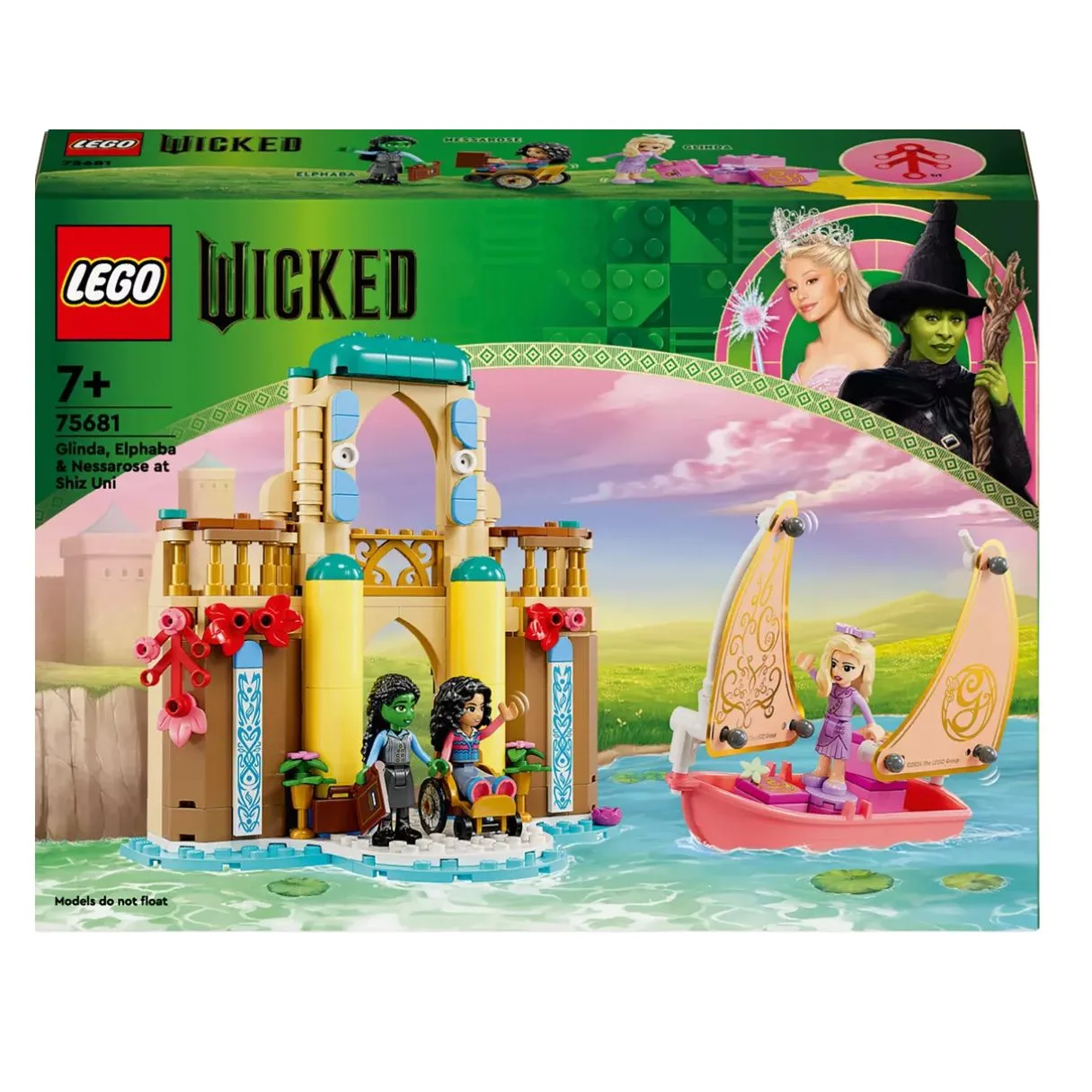 LEGO Wicked Glinda, Elphaba & Nessarose at Shiz University, 75681