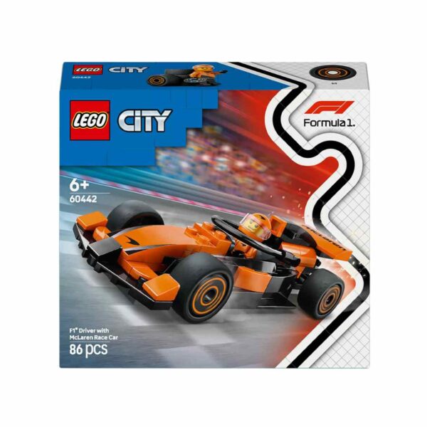 LEGO City F1 Driver with McLaren Race Car, 60442