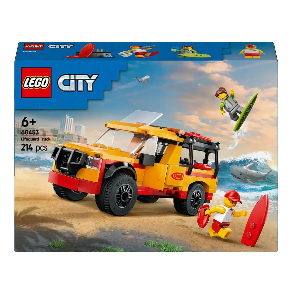 LEGO City Lifeguard Beach Rescue Truck, 60453