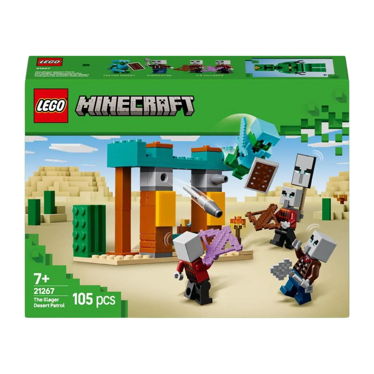 LEGO Minecraft The Illager Desert Patrol, 21267
