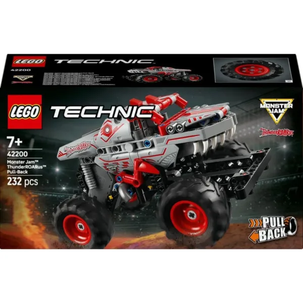 LEGO Technic Monster Jam ThunderROARus Pull- Back, 42200