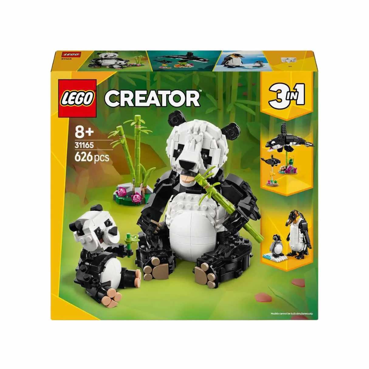 LEGO Creator 3 in 1 Wild Animals: Panda Family, 31165