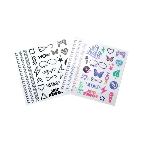 WOW Generation Tattoo Set + Of 50 Colour And B/W Tattoos, WOW00016