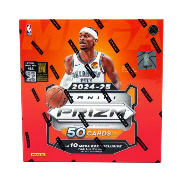 2024-25 Panini Prizm Basketball NBA Trading Cards Mega Box