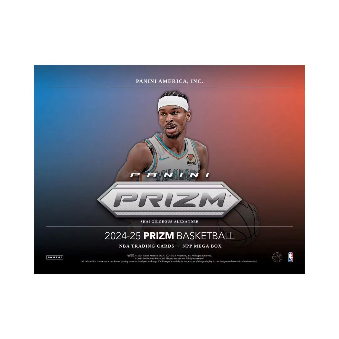 2024-25 Panini Prizm Basketball NBA Trading Cards Mega Box - Image 10