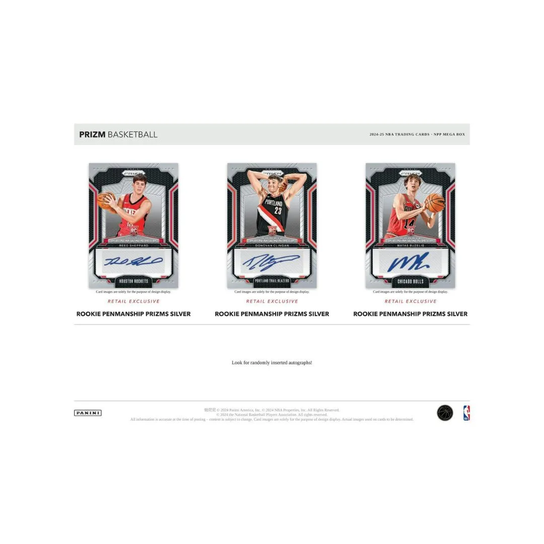 2024-25 Panini Prizm Basketball NBA Trading Cards Mega Box - Image 11