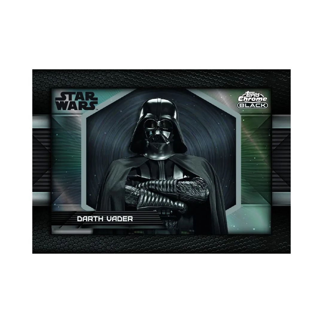 Topps Chrome Black Star Wars 2024 Trading Cards Hobby Box - Image 2