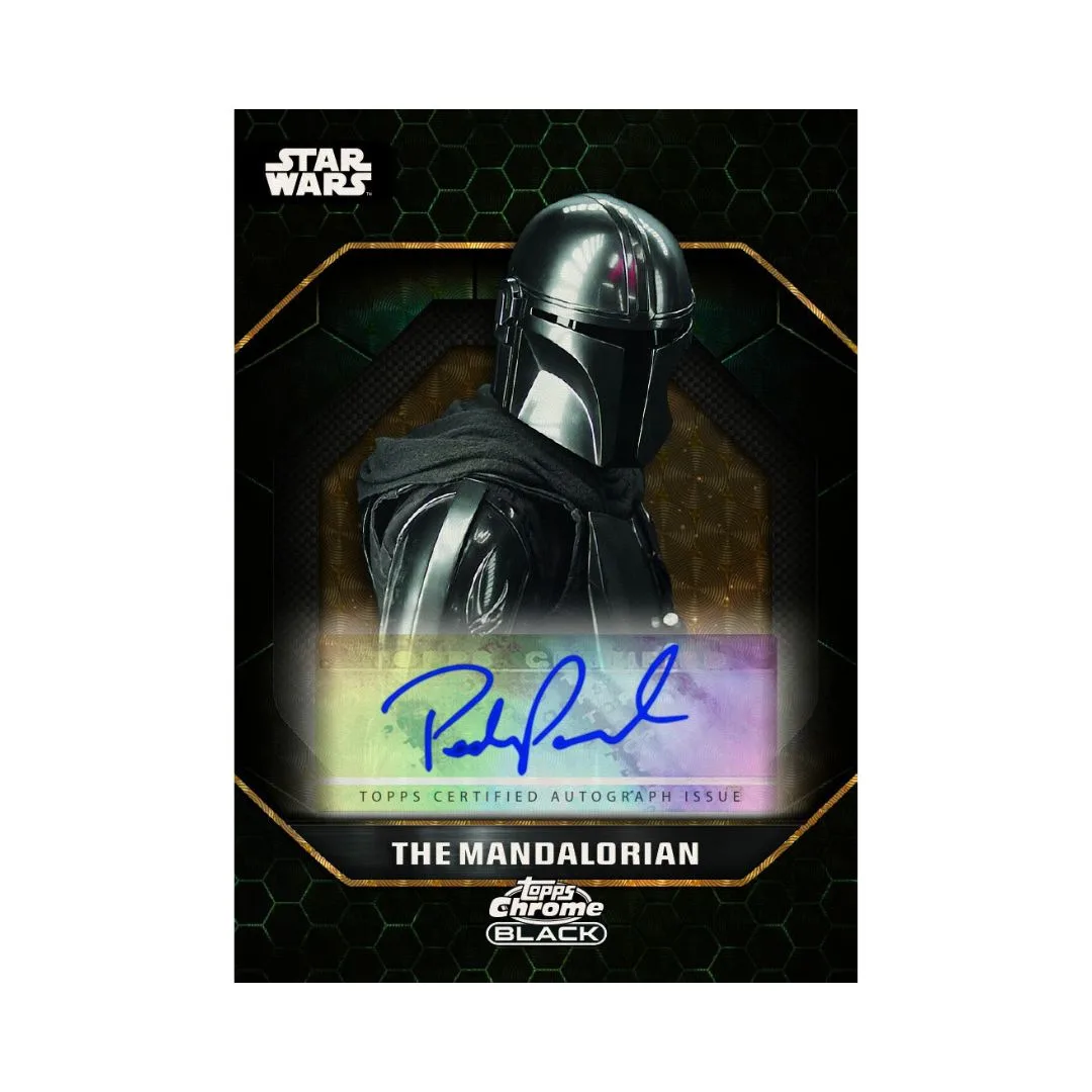Topps Chrome Black Star Wars 2024 Trading Cards Hobby Box - Image 5