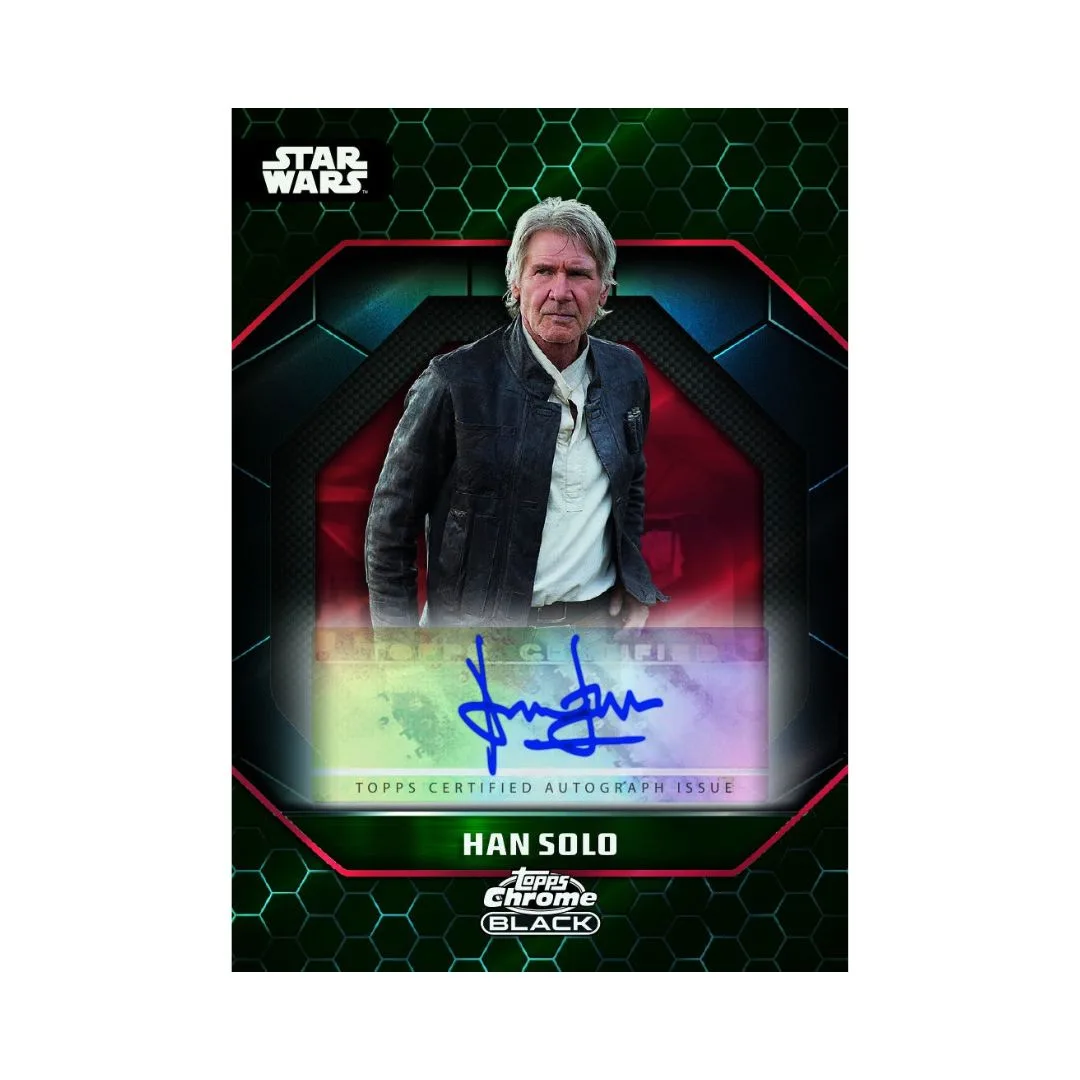 Topps Chrome Black Star Wars 2024 Trading Cards Hobby Box - Image 6