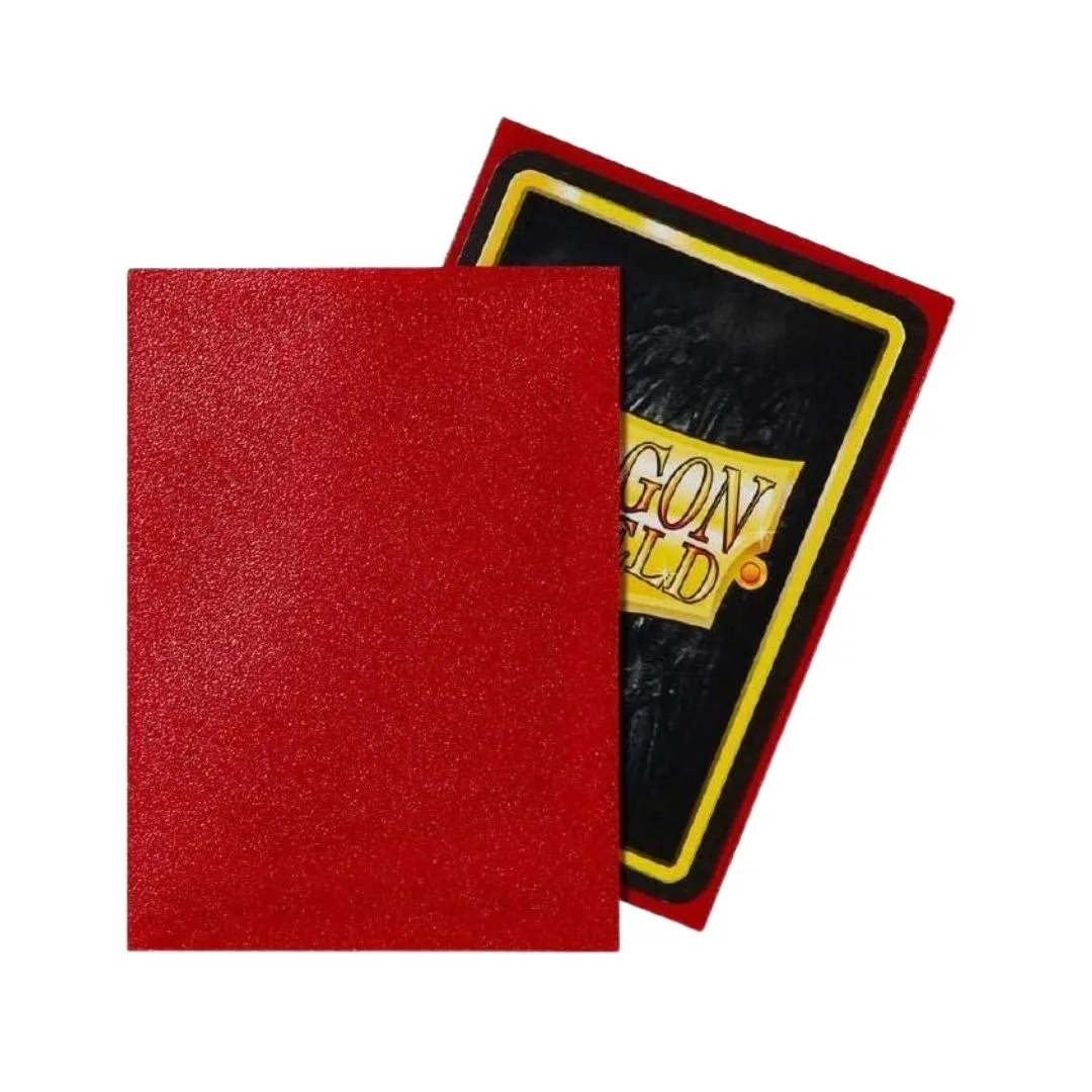 Dragon Shield Sleeves - Standard - Matte (x100) - Ruby - Image 3