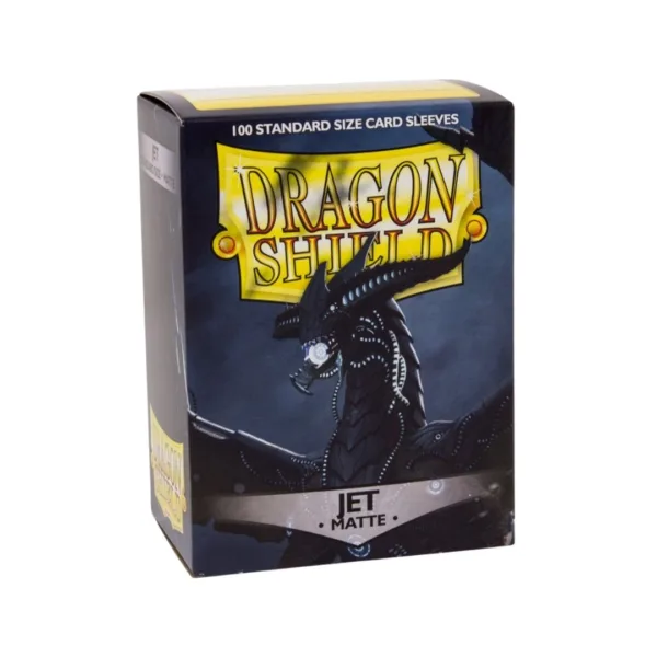 Dragon Shield Sleeves – Standard – Matte (x100) – Jet