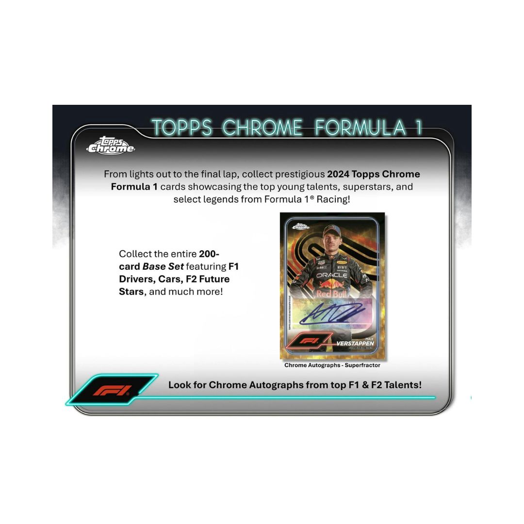 Chrome Formula 1 2024 Look Out for Chrome Autograph – 10