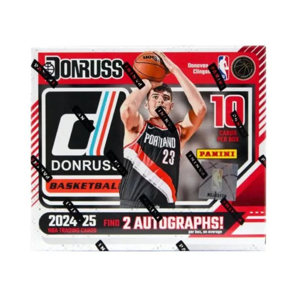 2024-25 Panini Donruss Basketball Hobby Box(Find 2 Autographs)