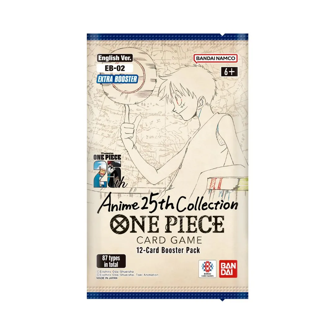 Bandai One Piece TCG Anime 25th EB-02 Booster Pack (English)
