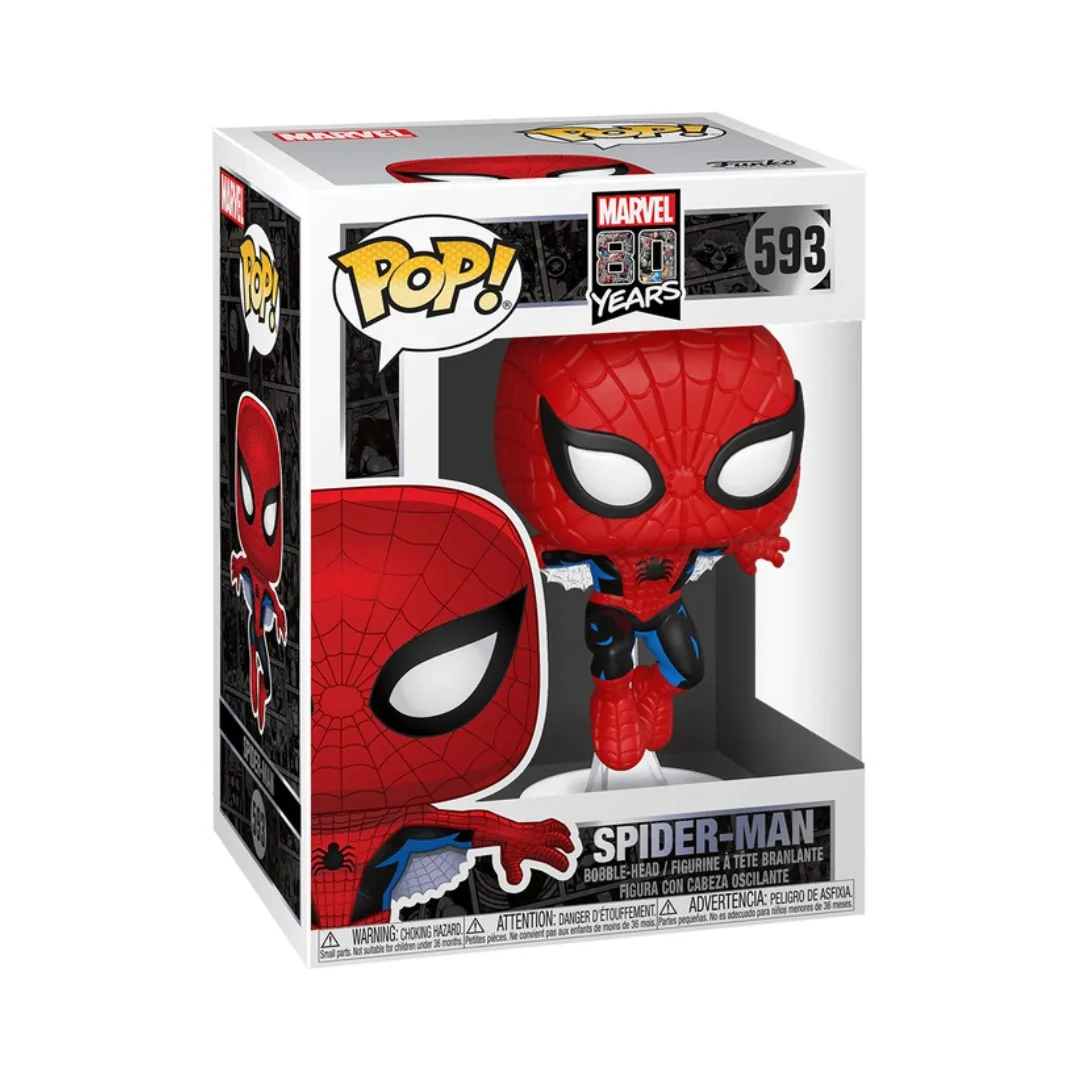 Funko Pop! Marvel: 80th - First Appearance Spider-Man (593) - Image 2