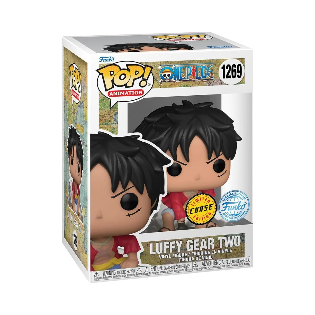 Funko Pop! Animation: One Piece - Luffy Gear Two (Chase) (Exc) - Image 2