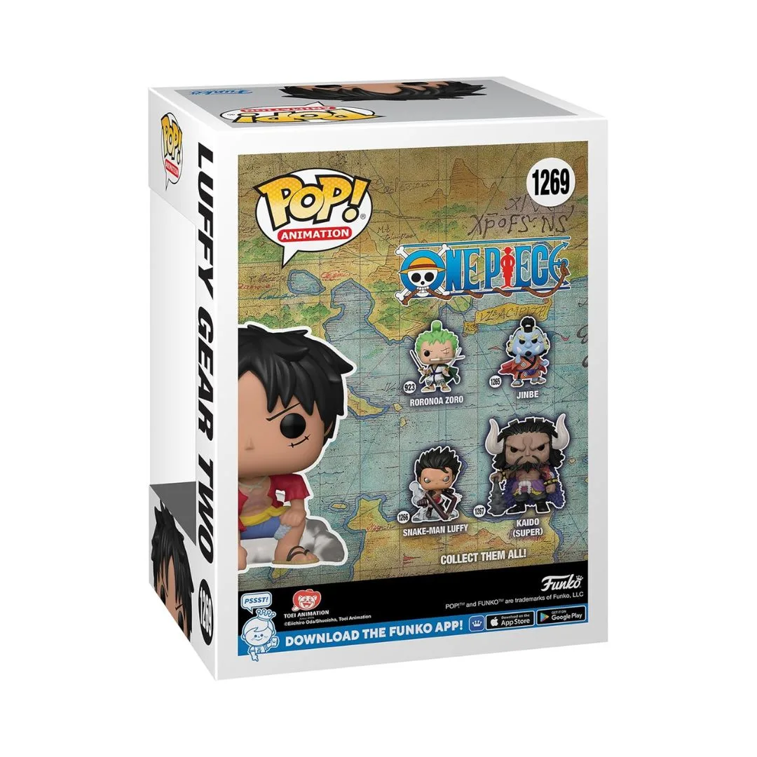 Funko Pop! Animation: One Piece - Luffy Gear Two (Chase) (Exc) - Image 3