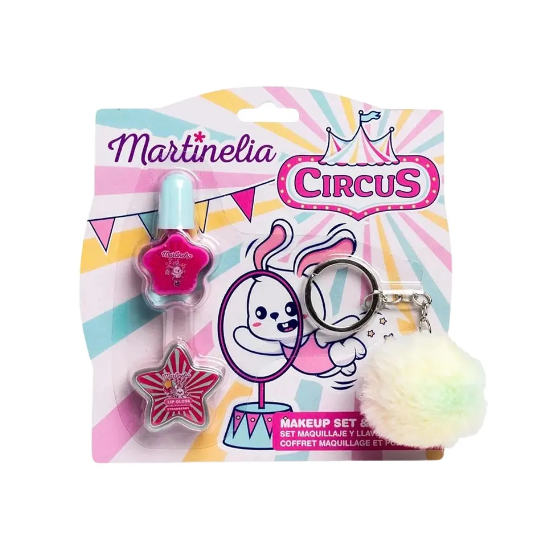 Martinelia Circus Makeup And Keychain Set