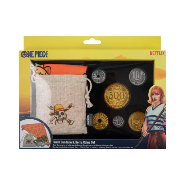 Cinereplicas One Piece Nami Bandana and Berry Coins Set