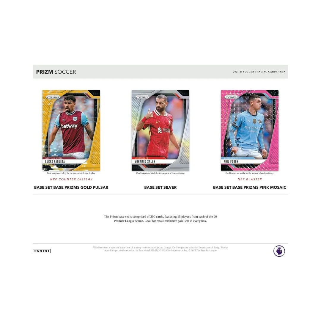 2024-25 Panini Prizm Premier League EPL Soccer Blaster Box - Image 3